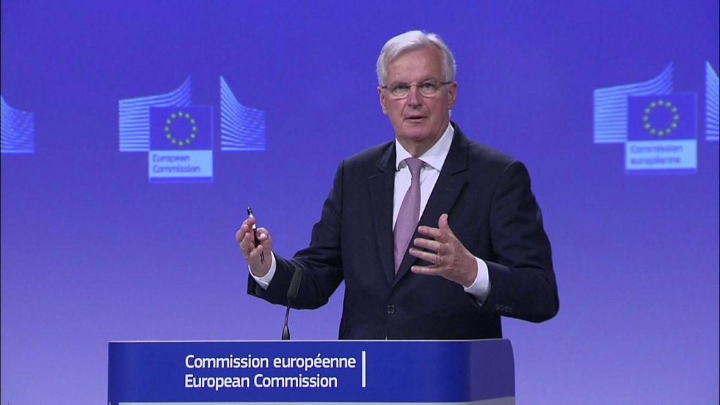 Brexit: EU negotiator Barnier firm on citizens' rights