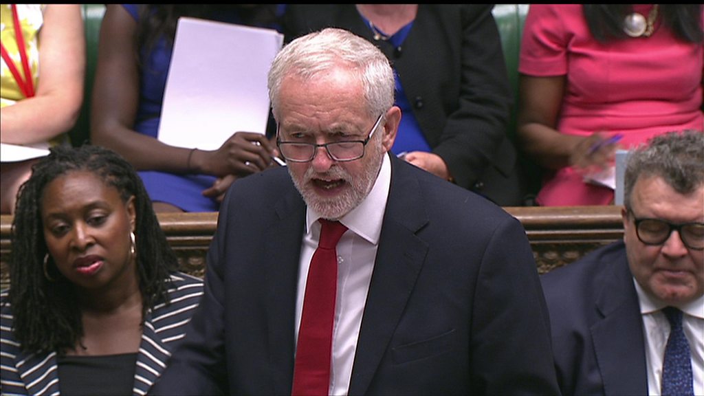 PMQs: Theresa May praises public wage cap 'sacrifice'
