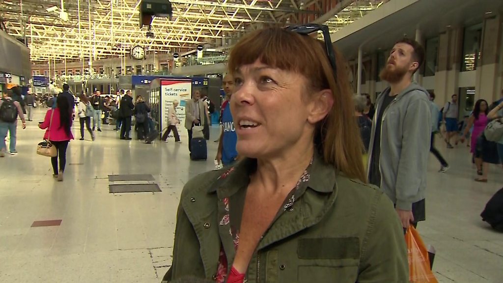 Waterloo Station £800m revamp begins with signal failure BBC News