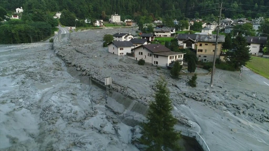 Смертельный оползень в Швейцарии: растают ли Альпы? - BBC News Русская ...