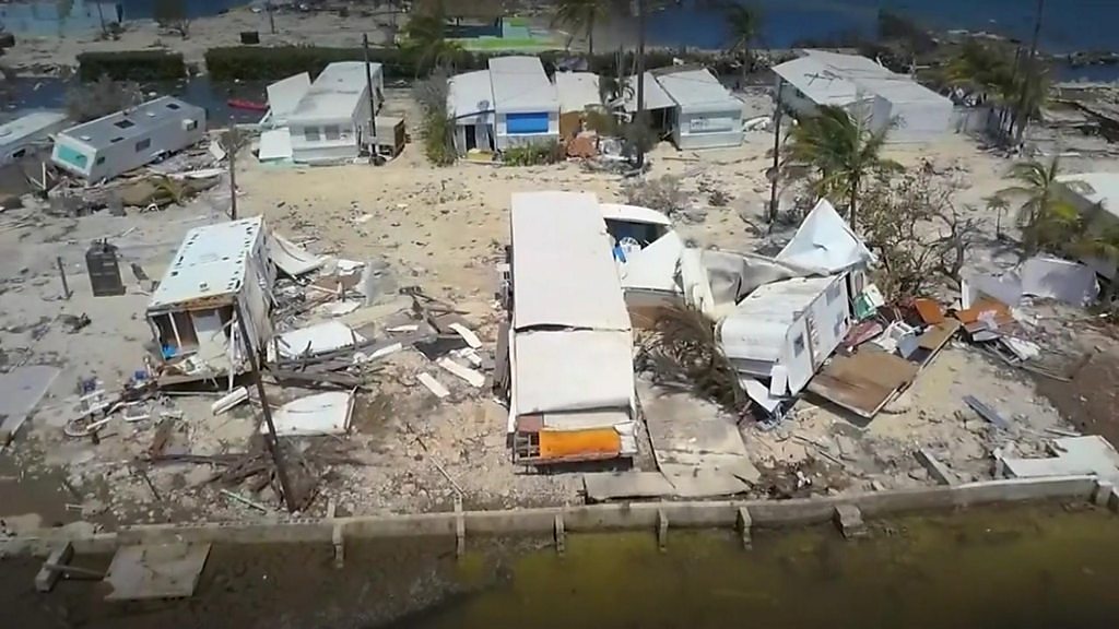 Imágenes Filmadas Por Drones Muestran Cómo Quedaron Los Cayos De Florida Tras El Paso Del 