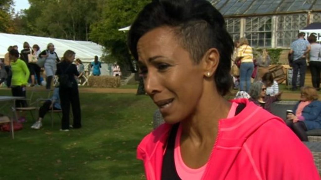 Olympic Champion Dame Kelly Holmes Cut Herself Daily Bbc News 6673