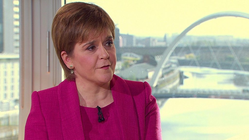 Sturgeon Says Government Will Pay EU settled Status Fee BBC News