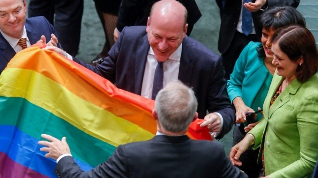 Australian Parliament Approves Same Sex Marriage Bbc News