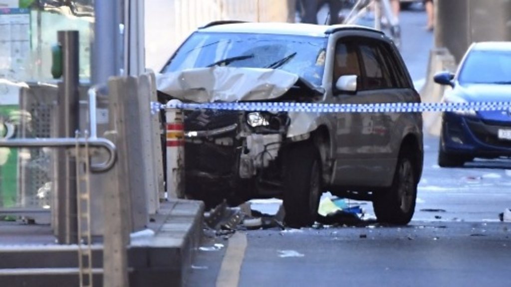 Melbourne Crash Driver Arrested After Hitting Pedestrians Bbc News