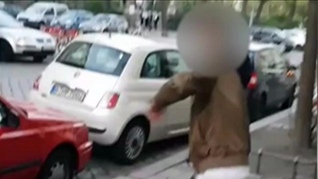 Berlin anti-Semitic attack caught on video