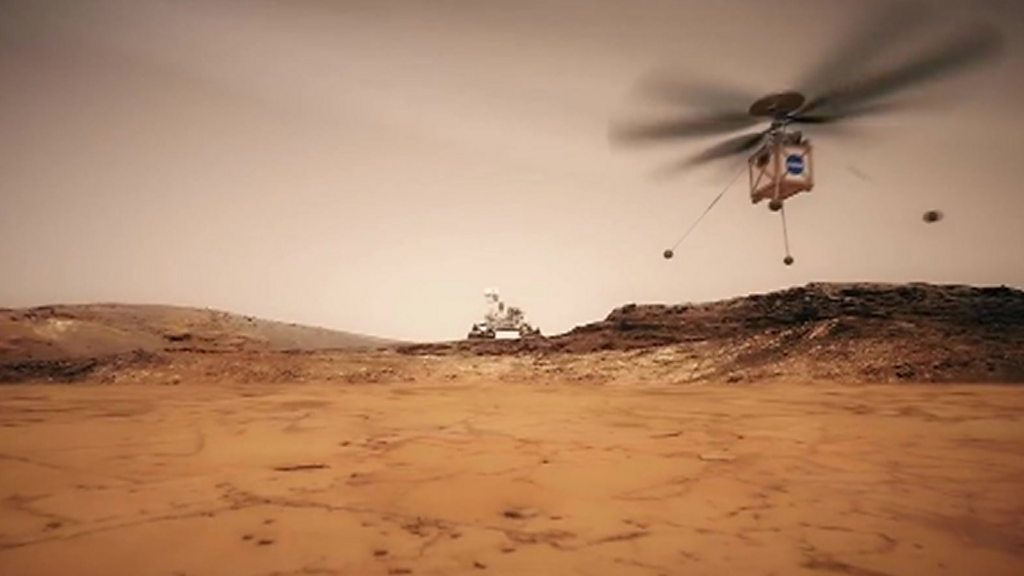 Nasa will send helicopter to Mars to test otherworldly flight