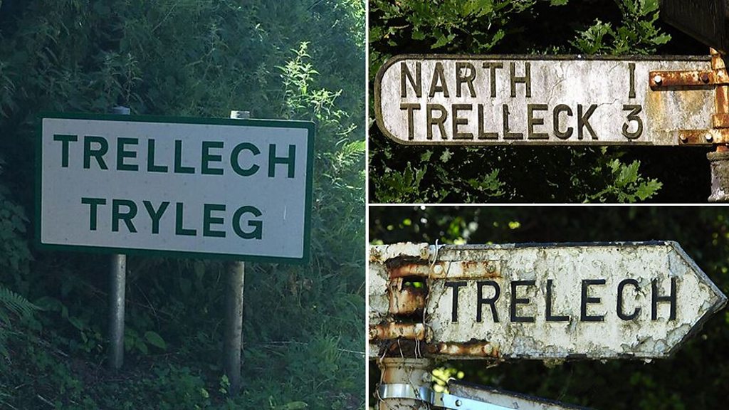 The Welsh village name with more than 20 spellings BBC News
