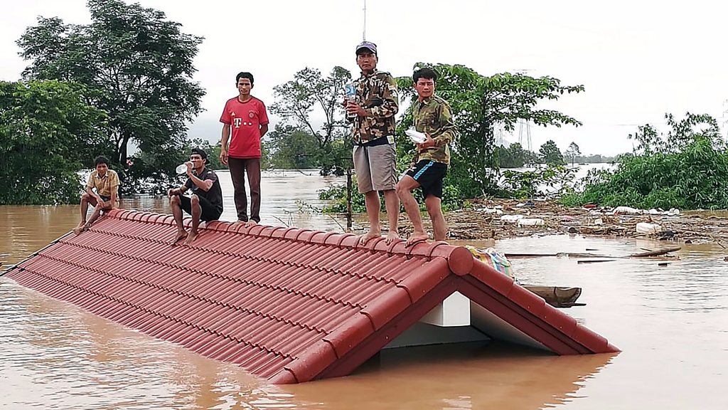 Many feared dead after Laos dam collapse