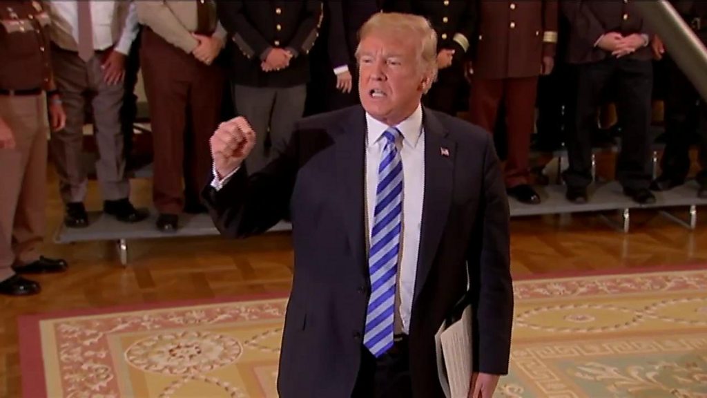 トランプ米政権幹部、大統領に対する「抵抗の一員」と米紙に匿名寄稿