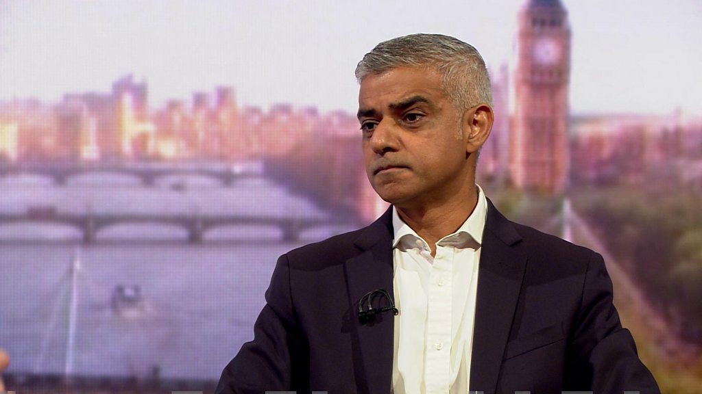 London Mayor Sadiq Khan Calls For Second Brexit Vote Bbc News 9784