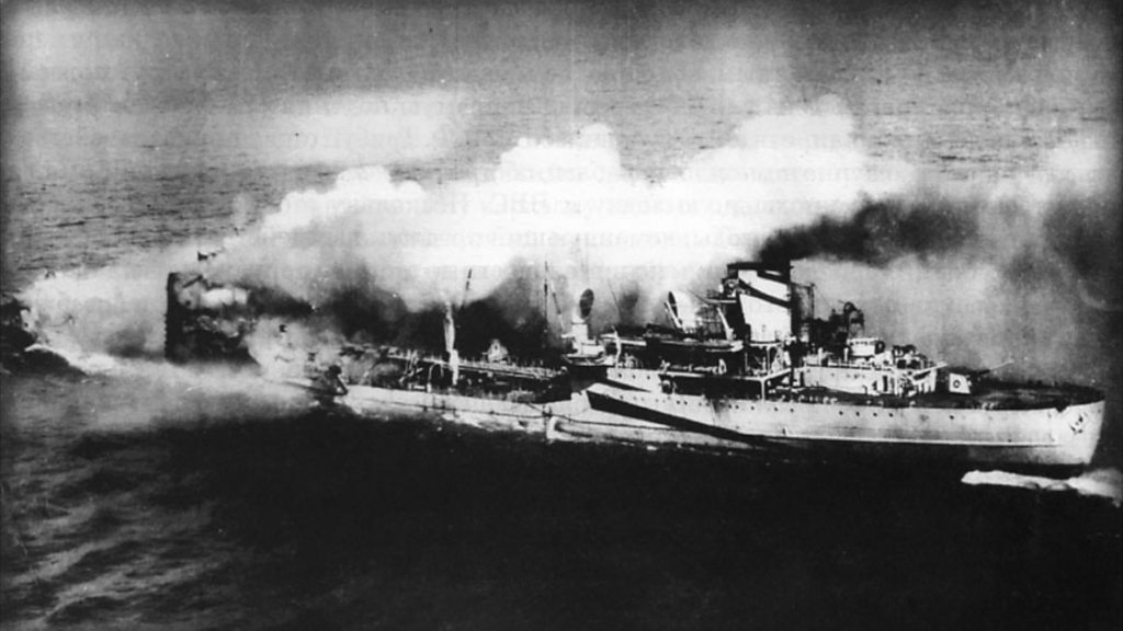 Franken, el barco nazi hundido en la Segunda Guerra Mundial que es una  bomba de tiempo ecológica - BBC News Mundo