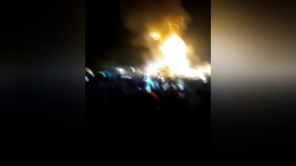 Train kills dozens at Indian festival