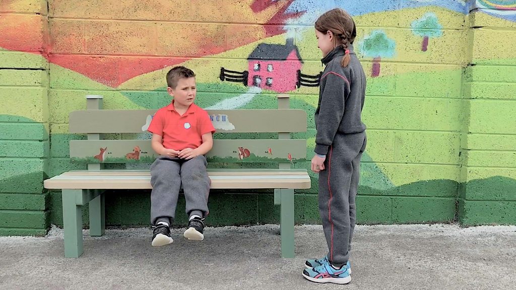 How 'Buddy Benches' are making playtime less lonely