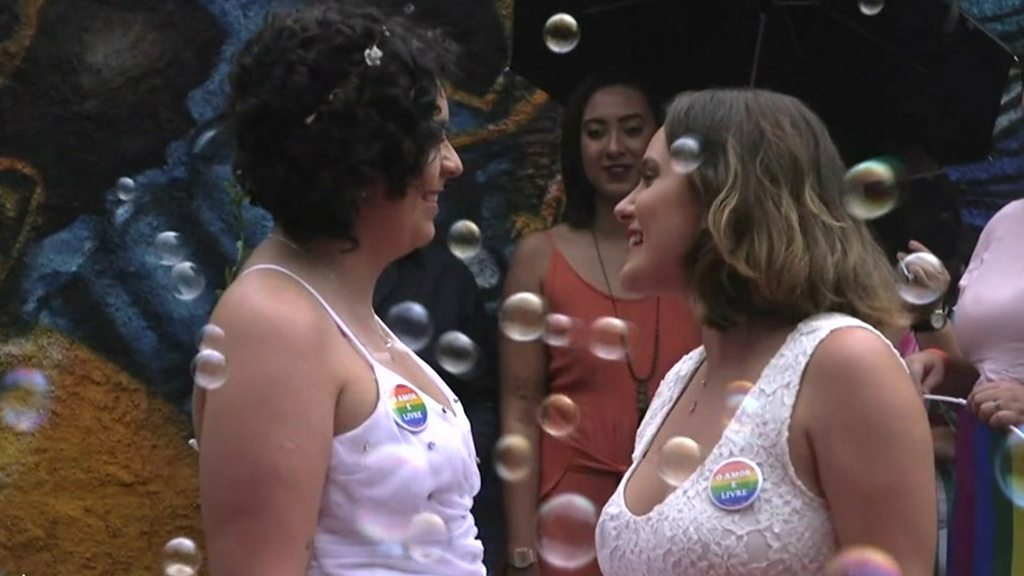 Ecuador S Top Court Approves Same Sex Marriage Bbc News