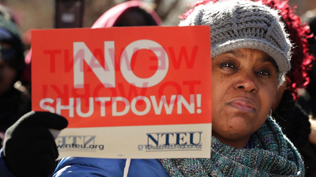 Workers miss payday as US shutdown bites