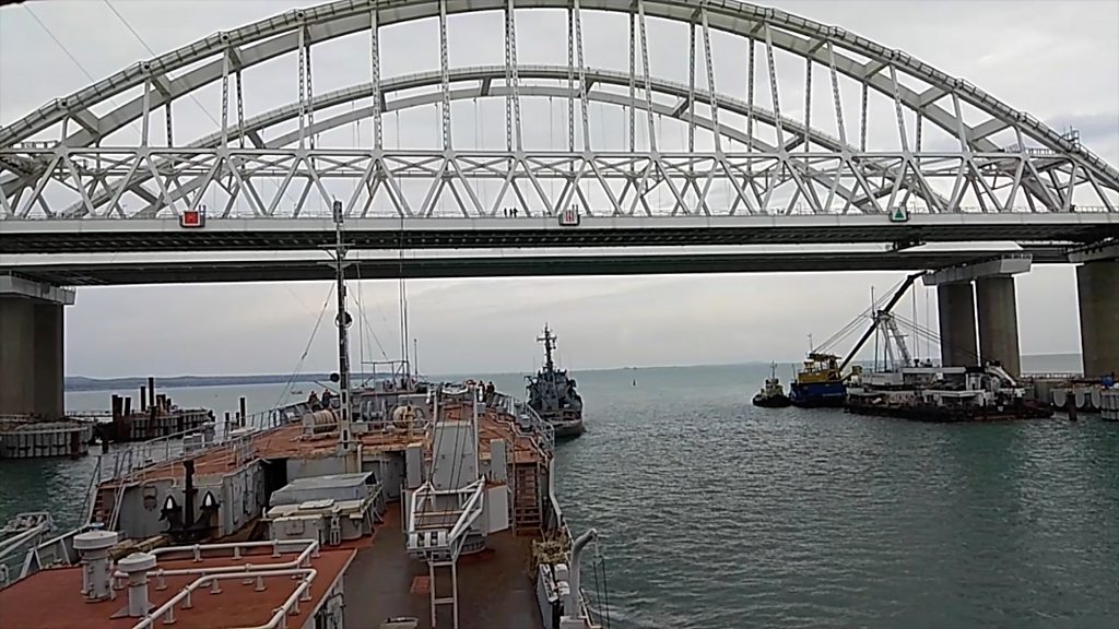 Керченська протока: як ВМС України проходили її раніше - BBC News Україна