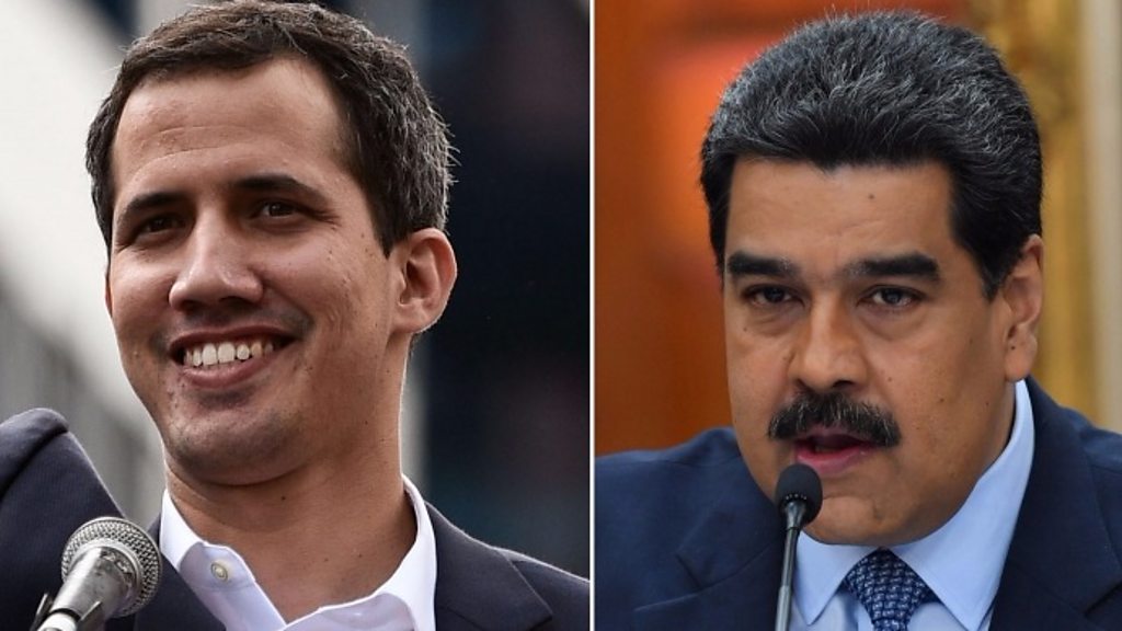 Venezuela crisis: US sending aid 'at Guaidó's request'