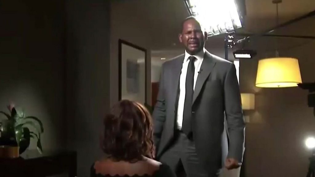 Gayle King and R. Kelly: What this photo tells us - BBC News