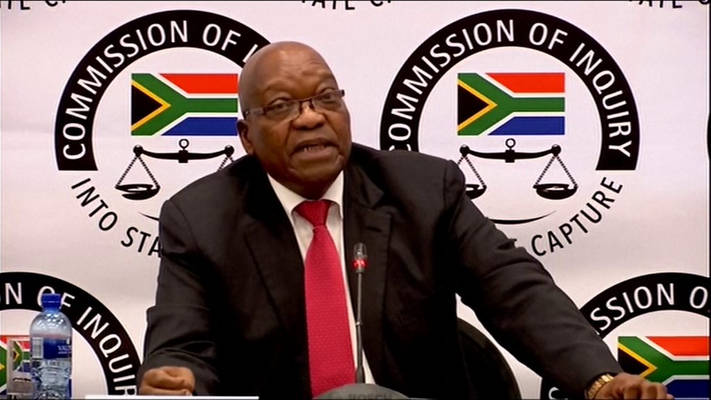 South Africa S Jacob Zuma Denies Being King Of Corruption Bbc News