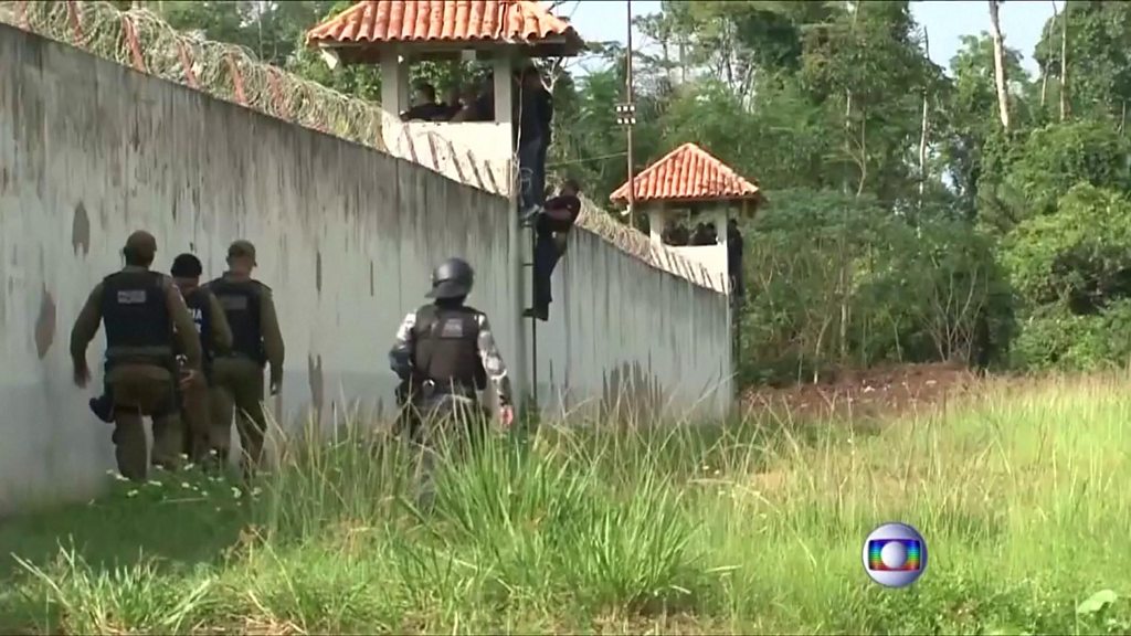 Brazil jail riot in Para state leaves 52 dead as gangs fight