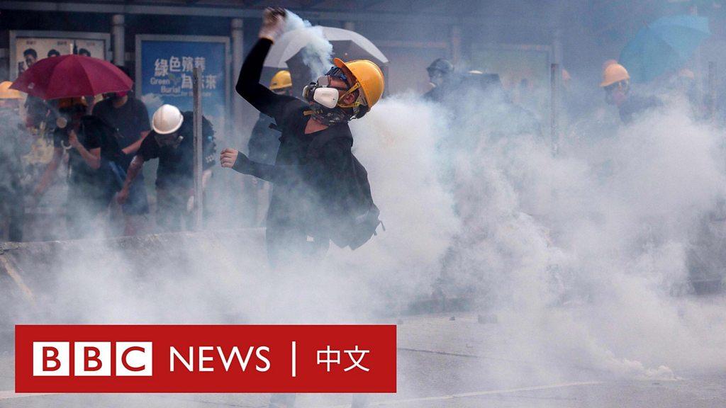 香港示威“遍地开花” 罢工、集会后警民冲突再现