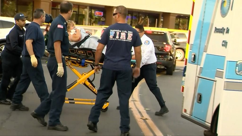 Four dead and two injured in California stabbing rampage BBC News