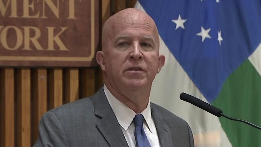 Eric Garner: NY officer in 'I can't breathe' death fired