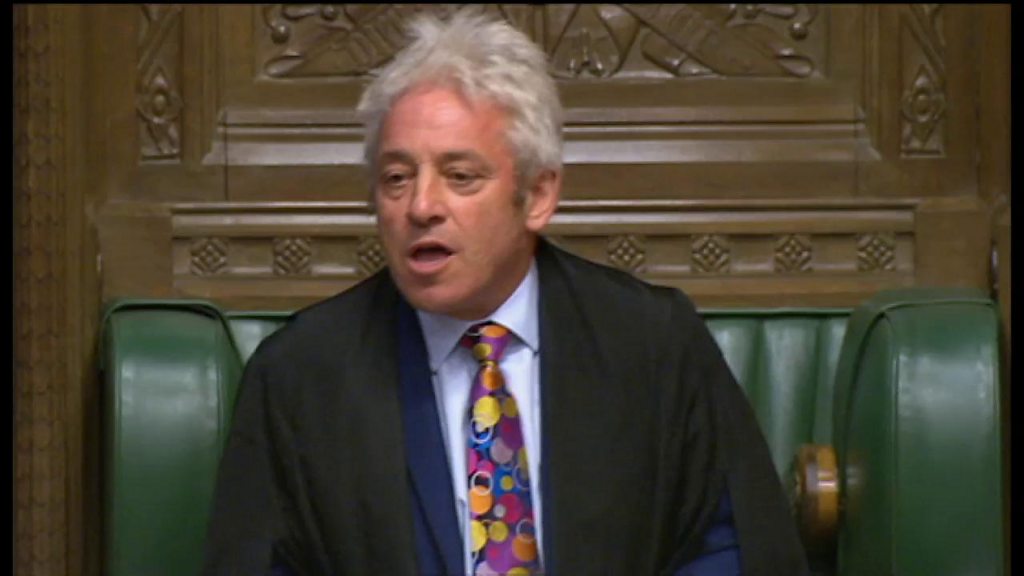 バーコウ英下院議長 退任へ この議会をおとしめれば自分たちを脅かす Bbcニュース