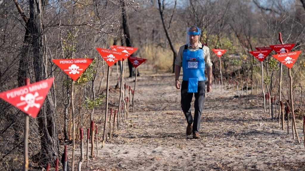 UK Zimbabwe landmine fund after Prince Harry tour