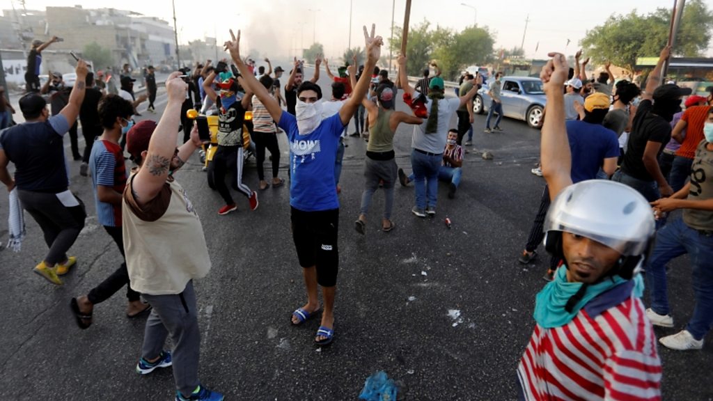 Iraq protests: 'No magic solution' to problems, PM says