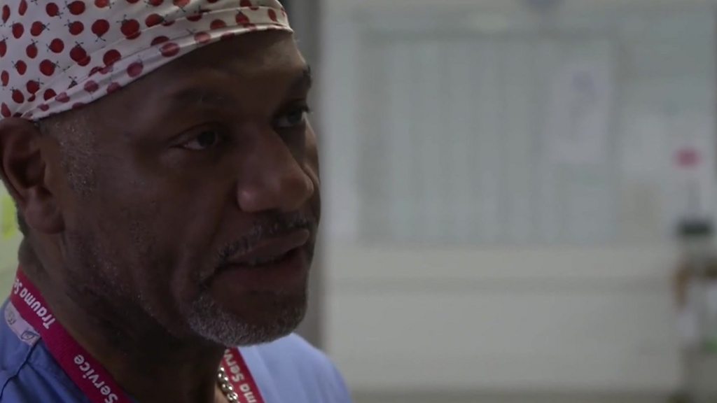 Knife crime in the London hospital treating the victims