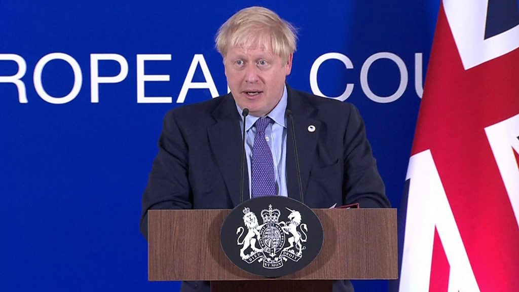 Brexit: Johnson in the race to win support for the deal