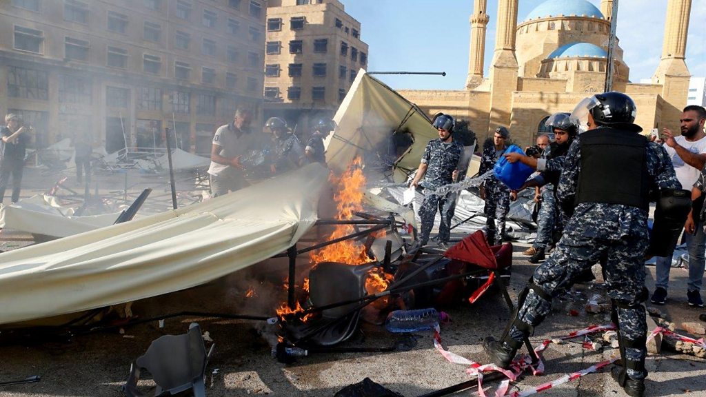 Lebanon's PM Saad Hariri resigning amid protests