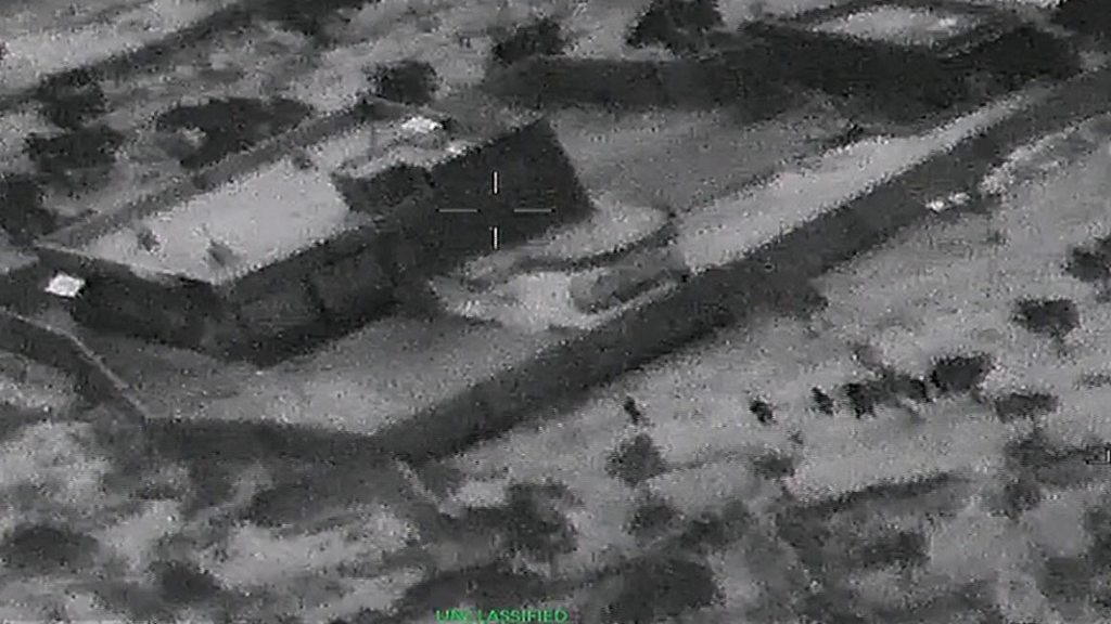Abu Bakr al-Baghdadi: US releases first images of raid on compound