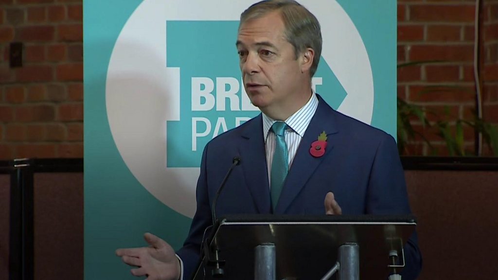 General election 2019: Farage calls on Johnson to 'build Leave alliance'