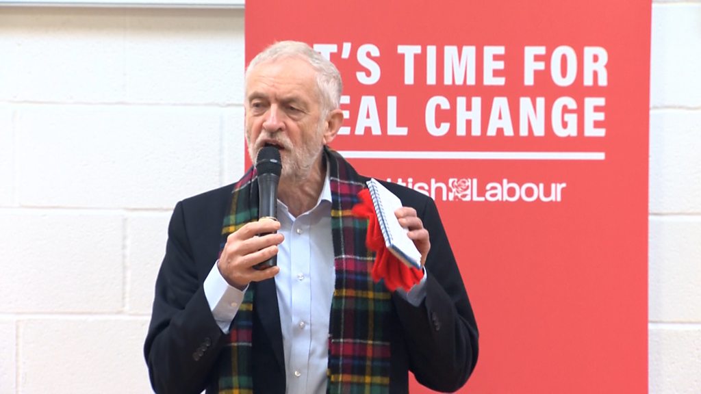 General election 2019: Corbyn rows back on indyref2 comments