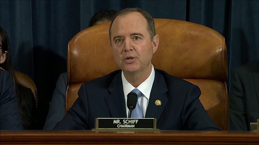 Trump impeachment inquiry: New claims amid public hearing