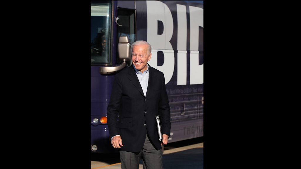 Joe Biden: Democratic presidential frontrunner denies one-term pledge