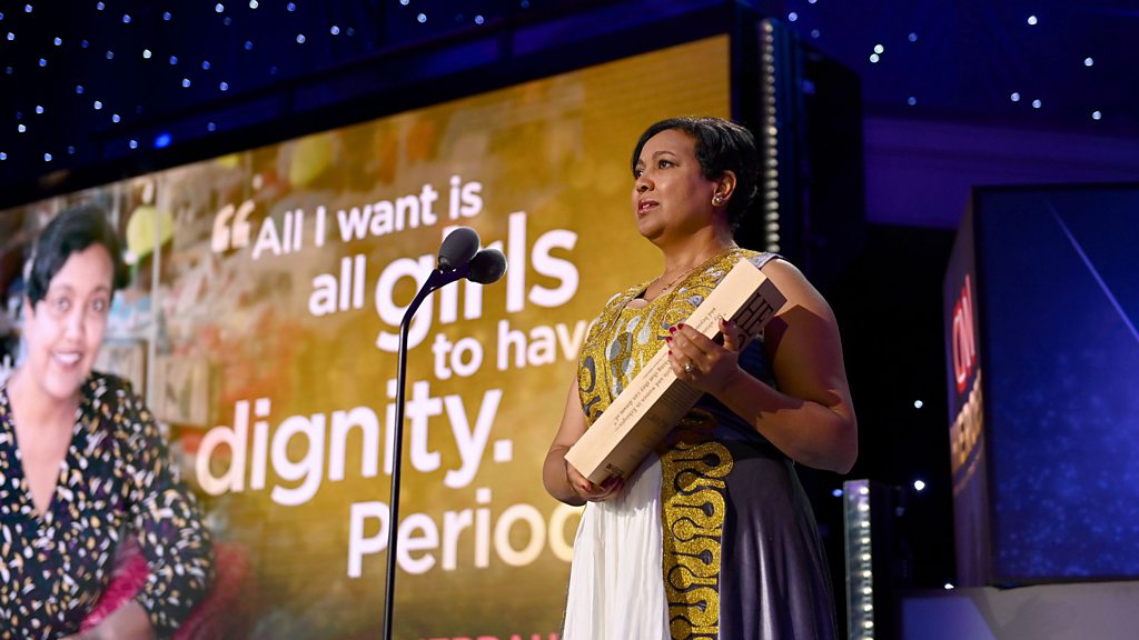 Newsday Ethiopian sanitary pad maker named Hero of the Year BBC Sounds