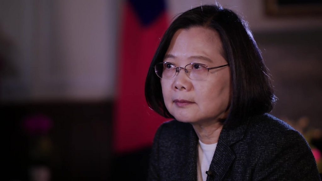 China needs to show us respect - Taiwan president