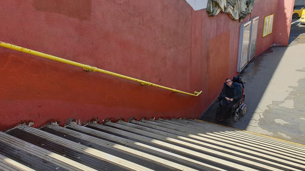 Disabled train access: 'I feel less human' due to lack of lift