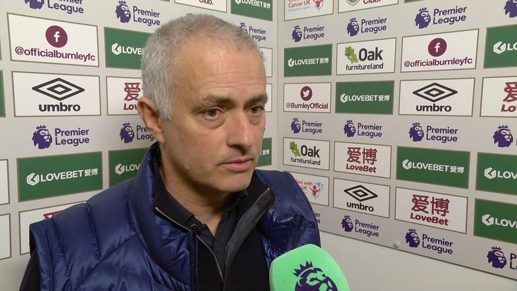 Jose Mourinho Are Tottenham S Problems Their New Manager S Fault Bbc Sport