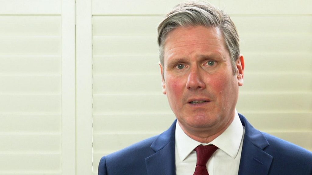 New Labour leader Keir Starmer vows to lead party into 'new era' - BBC News