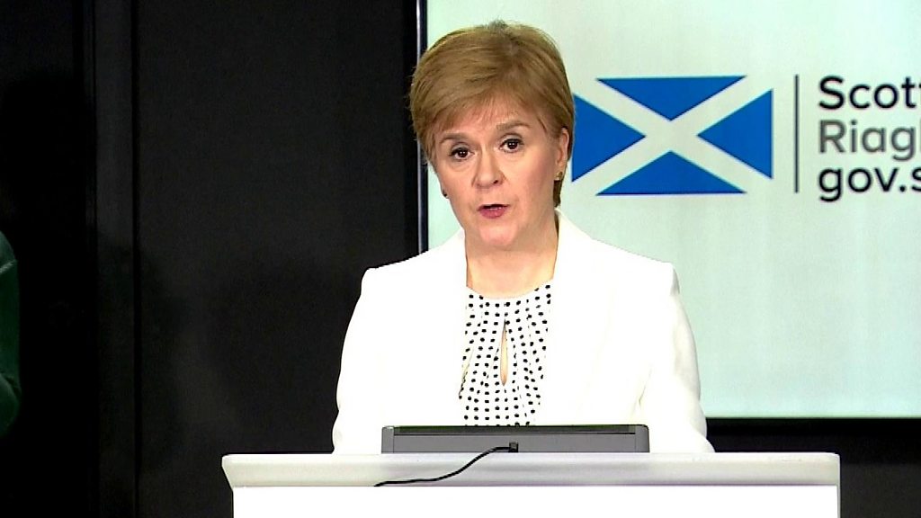 Coronavirus: Nicola Sturgeon says 'Don't be complacent' over Easter