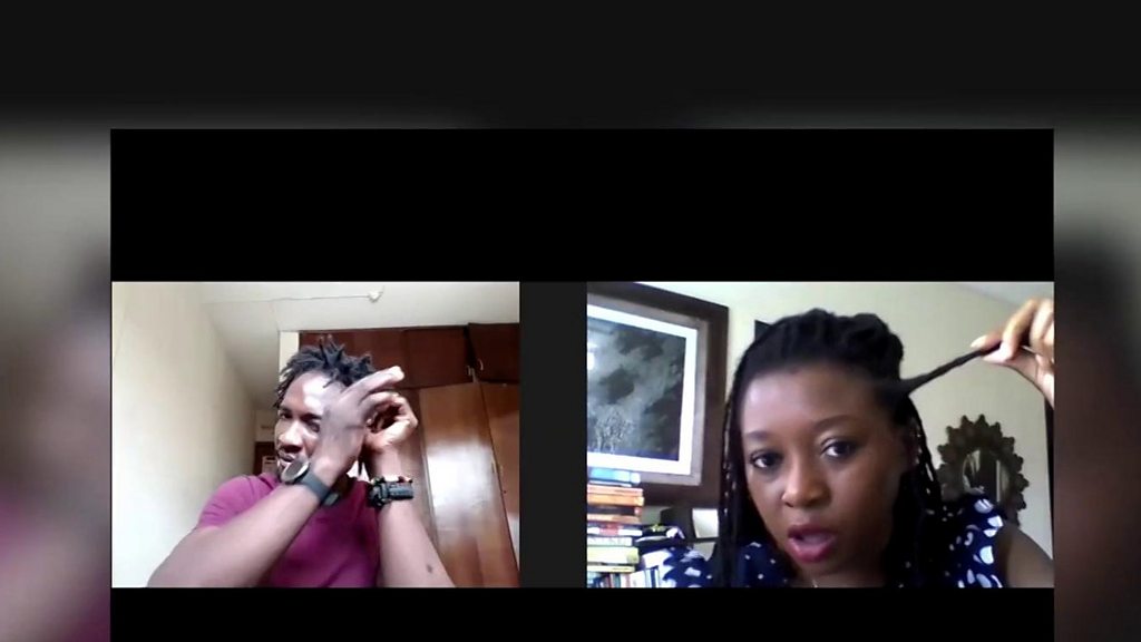 Coronavirus Hairdresser use to make money for lockdown BBC