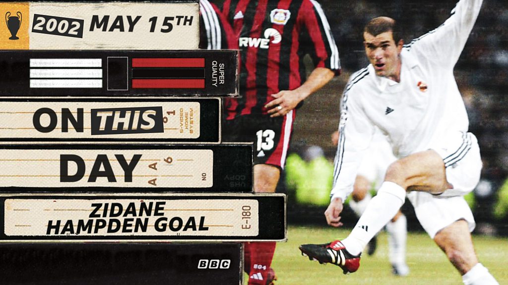 zidane goals highlights