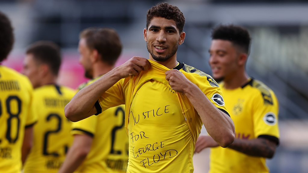 Morocco's Achraf Hakimi goes on loan to Borussia Dortmund - BBC Sport