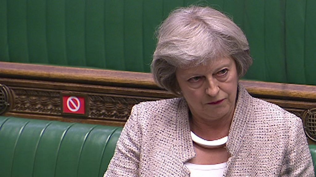 Theresa May criticises PM over choice of Brexit envoy for security role