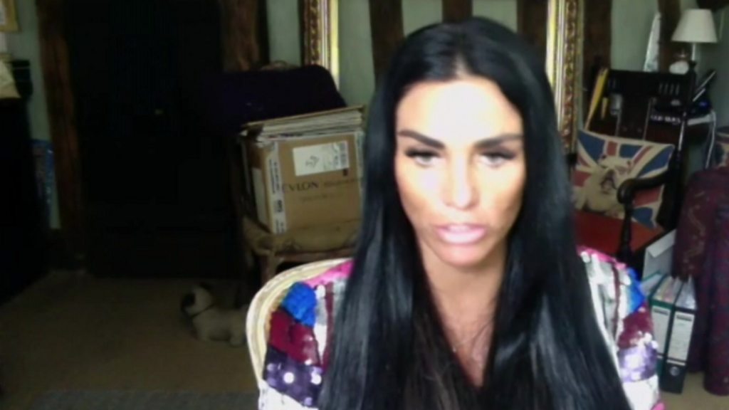 Katie Price calls for penalties for online trolls
